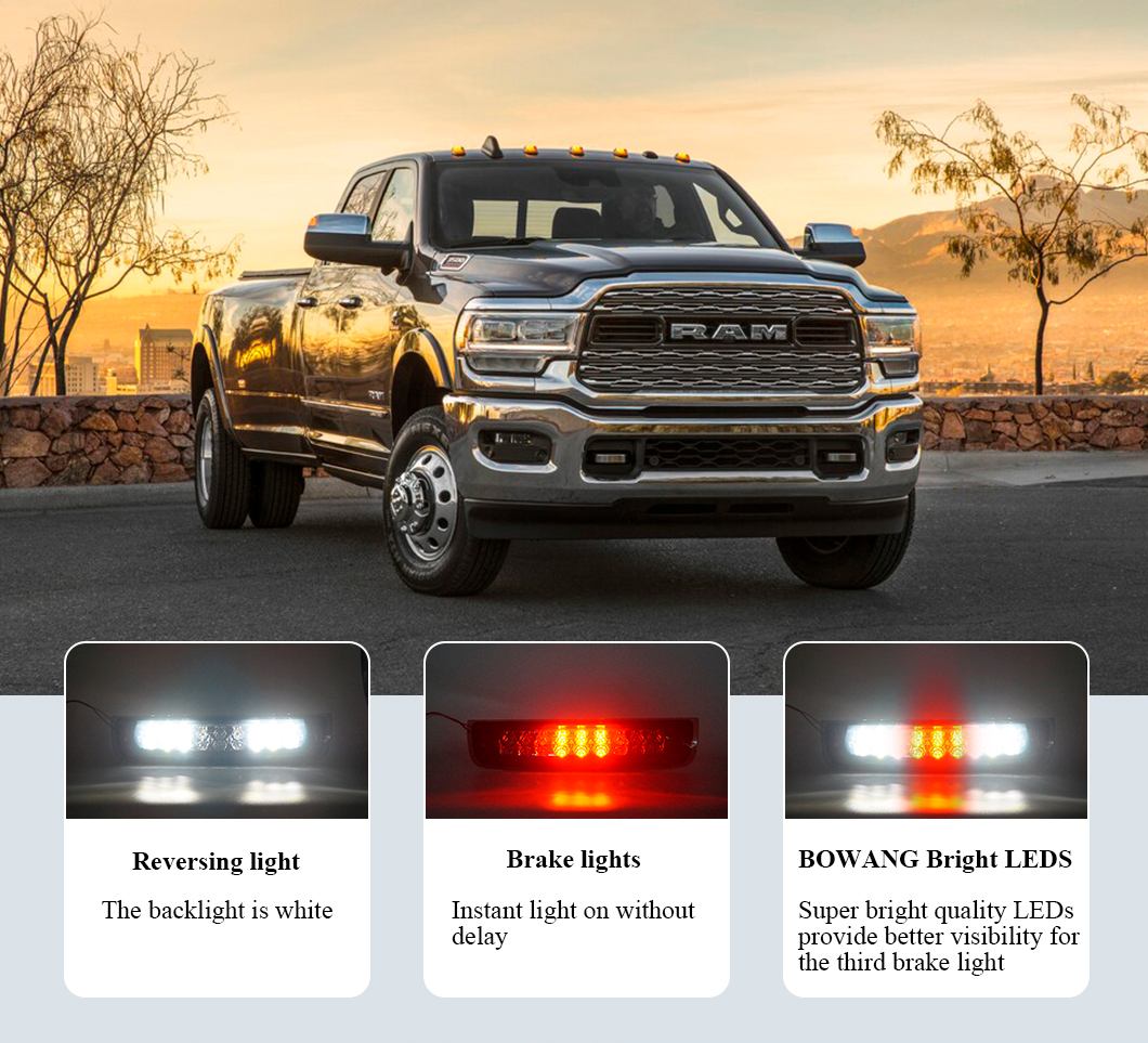 Ram Dodge High 마운트 3 차 브레이크 라이트