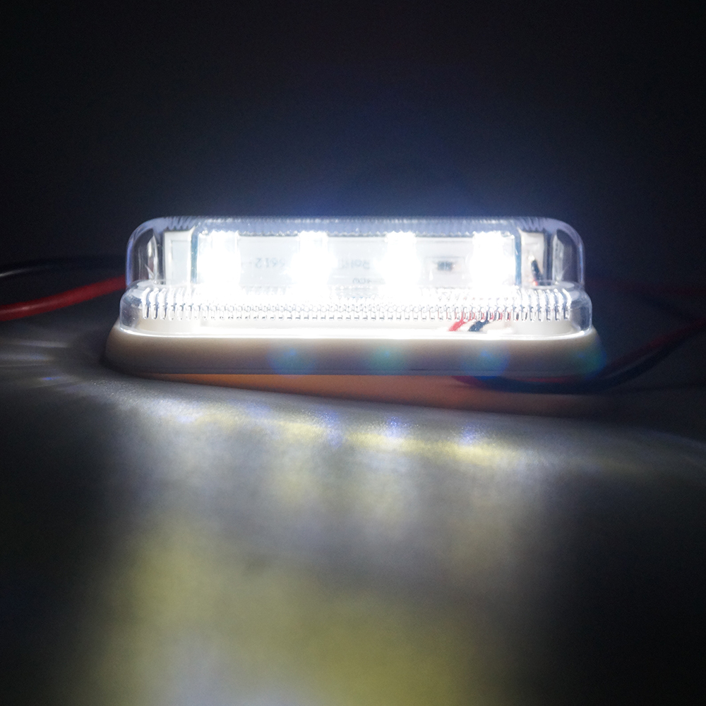 4 인치 LED 트럭 표시기가있는 마커 조명
