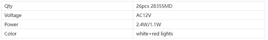 뜨거운 판매 세 번째 브레이크 라이트 GX-026WR2835A-R