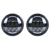 7 "Jeep Wrangler DRL High Low Beam Work Light의 LED 헤드 라이트