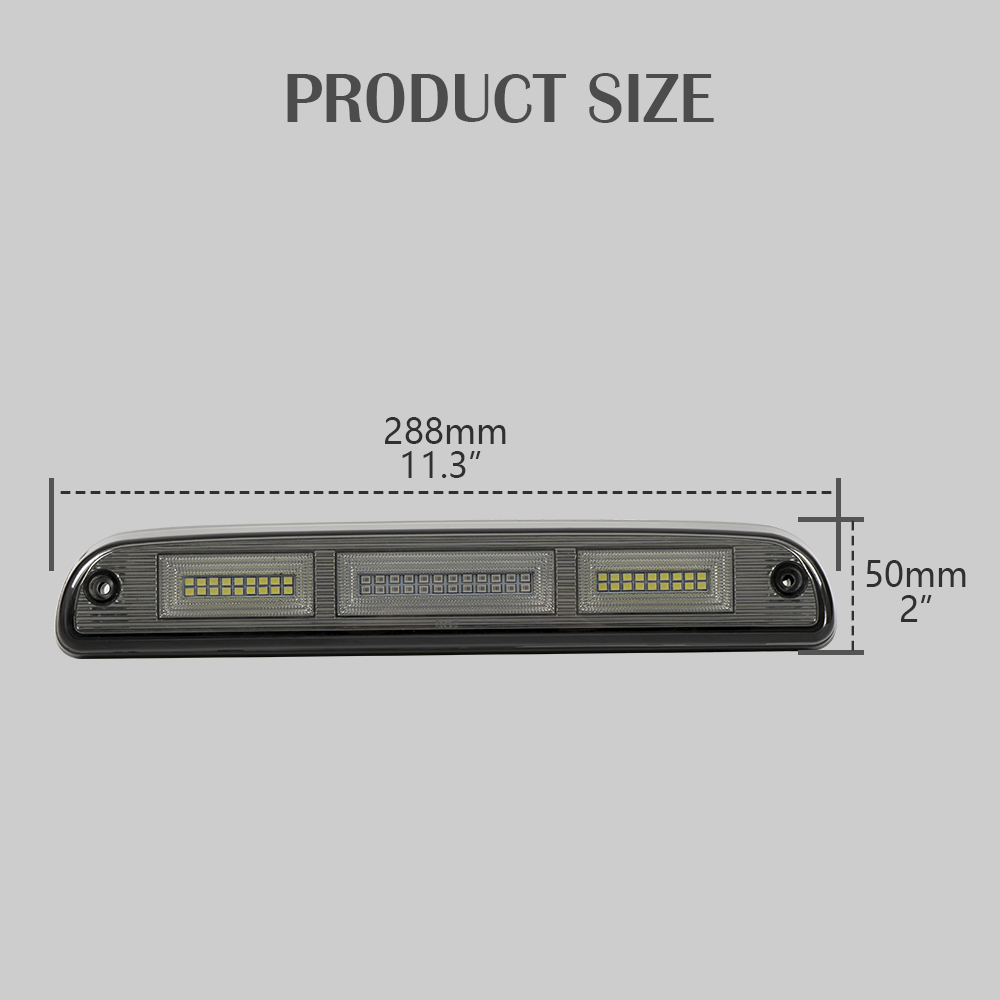 F250 사용자 정의 LED 트럭의 세 번째 브레이크 라이트