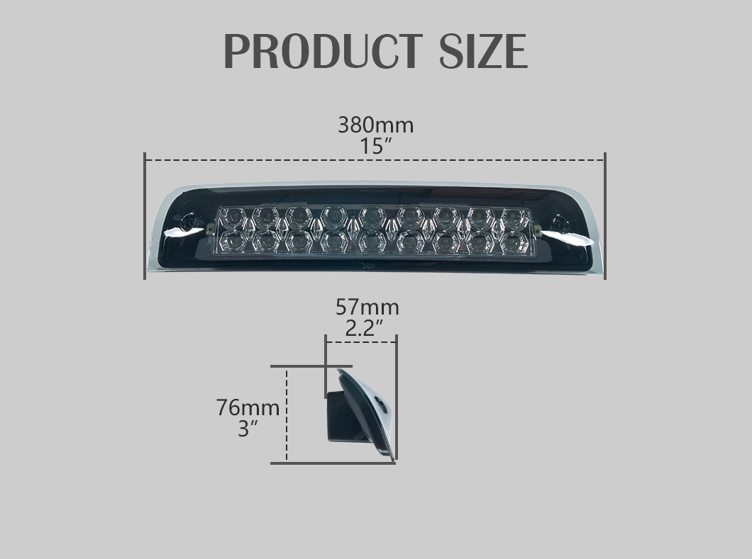 1996 Dodge High 마운트 3 차 브레이크 라이트