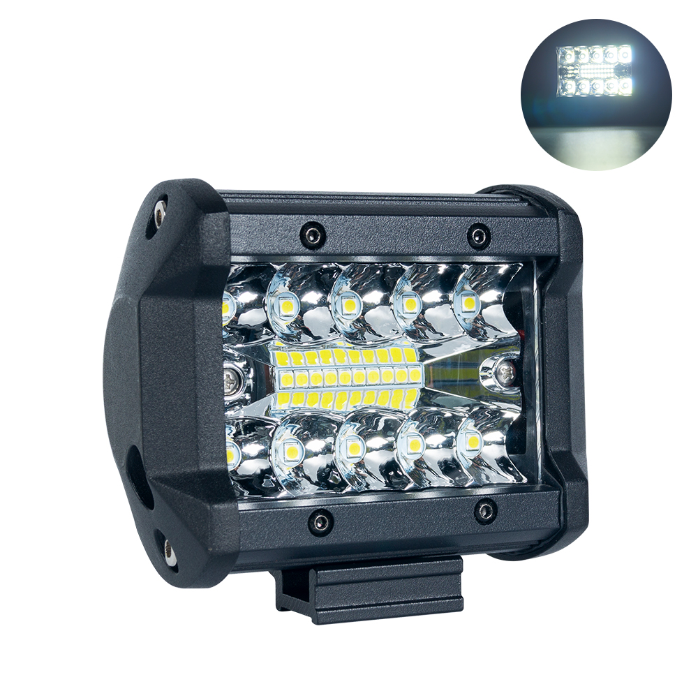 60W LED 작업 라이트 바, 4 인치 LED 작업 라이트 바, LED 트럭 라이트 V, 60W 4 인치 LED 작업 라이트 바, 4 인치 스팟 홍수 콤보 LED 작업 라이트 바