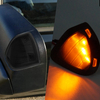 닷지 램 훈제 커버 렌즈는 후면 뷰 미러 자동차 조명 외부에서 LED