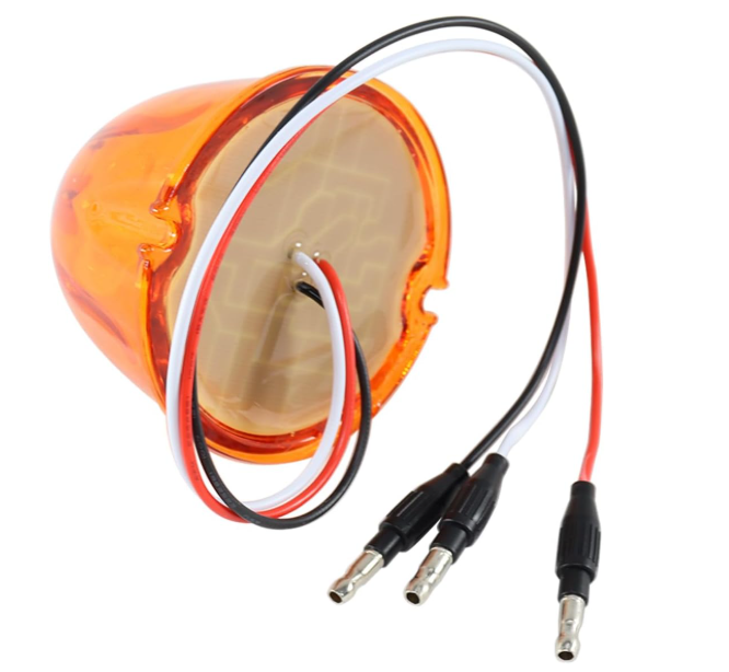 반 트럭 외부 미니 워터 멜론 반 트럭 마커 조명 지붕 마커 라이트 유리 쉘을위한 LED 지붕 마커 조명 수박 조명