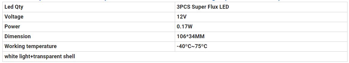 LED 마커 조명 BD-003