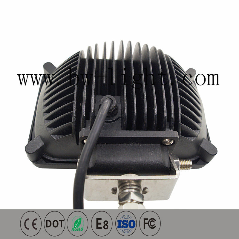 중국 제조업체의 5 인치 직사각형 방수 LED 작업 조명 