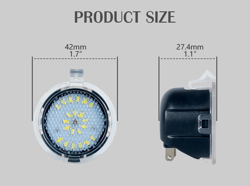 백색 LED 미러 백미러 조명, 퍼들 LED 미러 백미러 조명, 도요타 LED 사이드 미러 퍼들 백미러 조명, 툰드라 LED 사이드 미러 퍼들 백미러 조명, 세쿼이아 LED 사이드 미러 백미러 조명