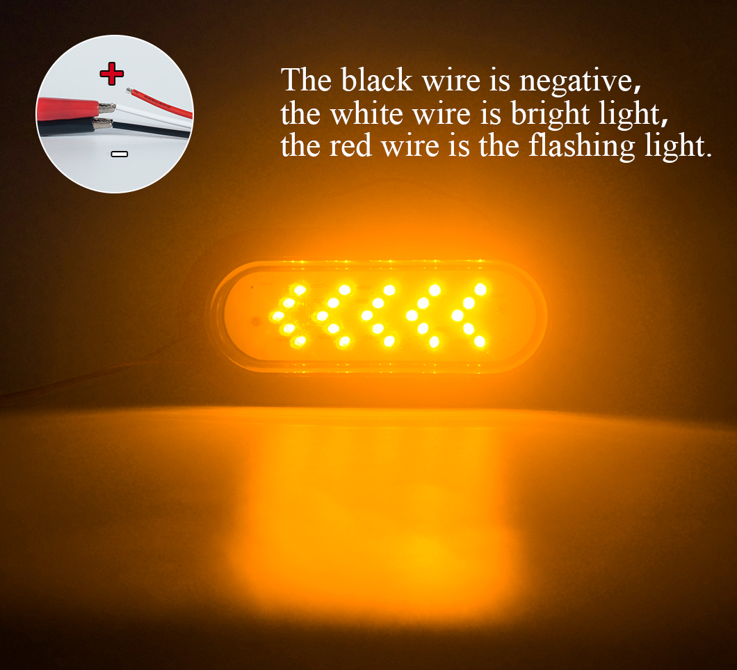 6 인치 LED 테일 라이트 6 