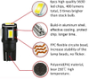 T10 웨지 LED 자동차 내부 돔 전구 도어 도어 제공 번호판 램프 