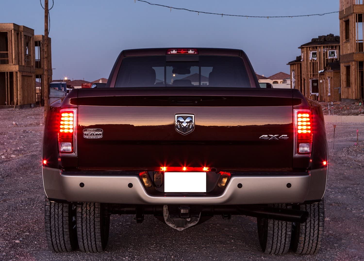 크롬이있는 LED 트럭 클리어런스 마커 조명 