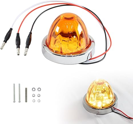 반 트럭 지붕 마커 라이트 유리 쉘 용 LED 수박 조명