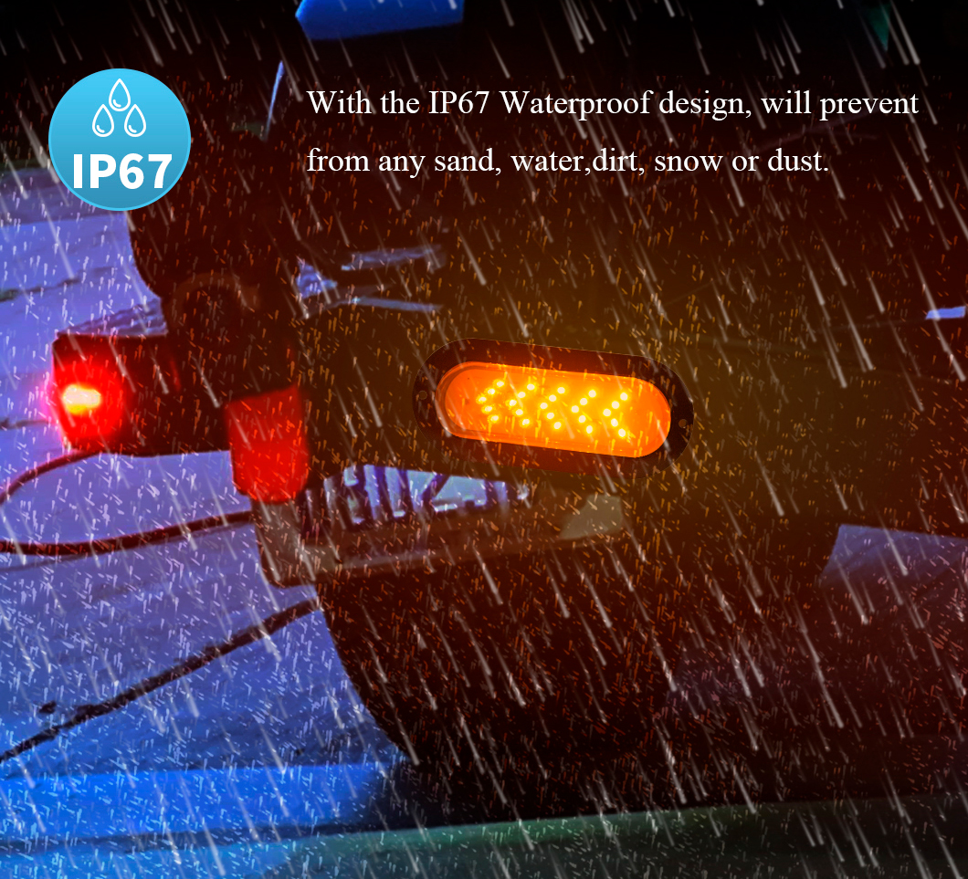 6 인치 LED 테일 라이트 6 