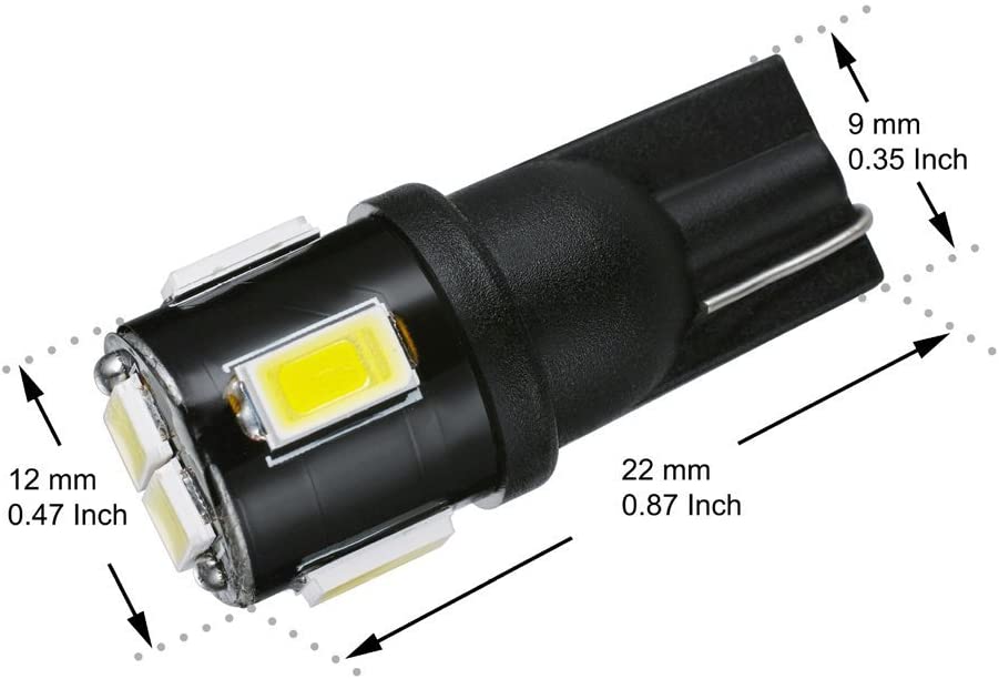 T10 웨지 LED 자동차 내부 돔 전구 도어 도어 제공 번호판 램프 