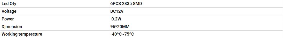 보트 조명 BD-006G2835B-G