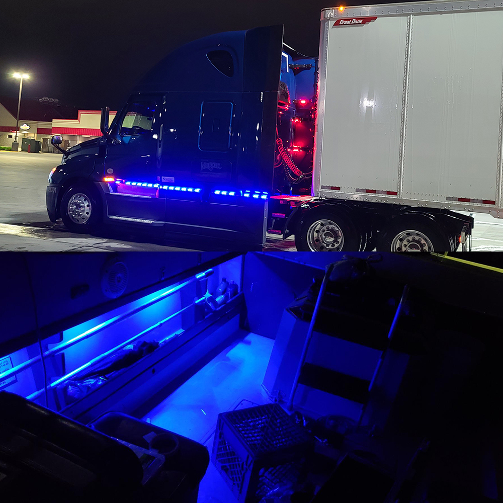 펜더 보트 LED 외부 램프 해양 측면 마커 라이트에는 6pcs 고강도 2835 SMD LED, 방수, 신뢰할 수 있고 안전합니다.