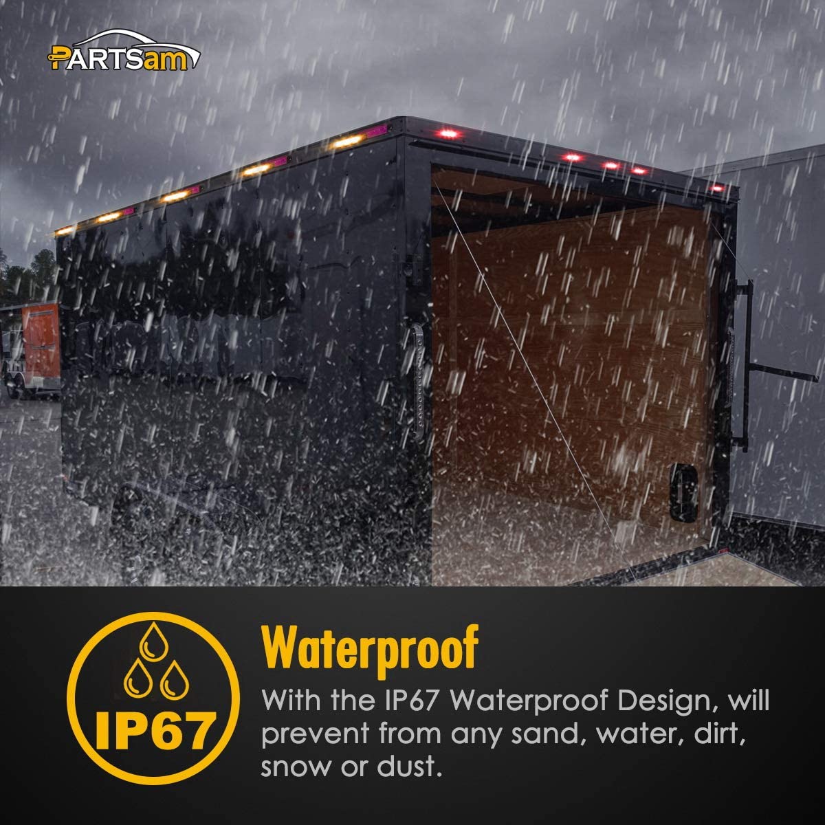 27W LED 작업 조명, 사각 방수 LED 작업 조명, 48W 핫 세일 LED 작업 조명, 파란색 LED 자동차 전구, 포드 마즈다의 세 번째 브레이크 라이트