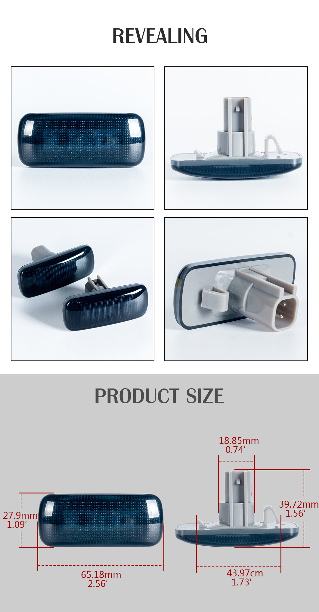 연기 마커 조명