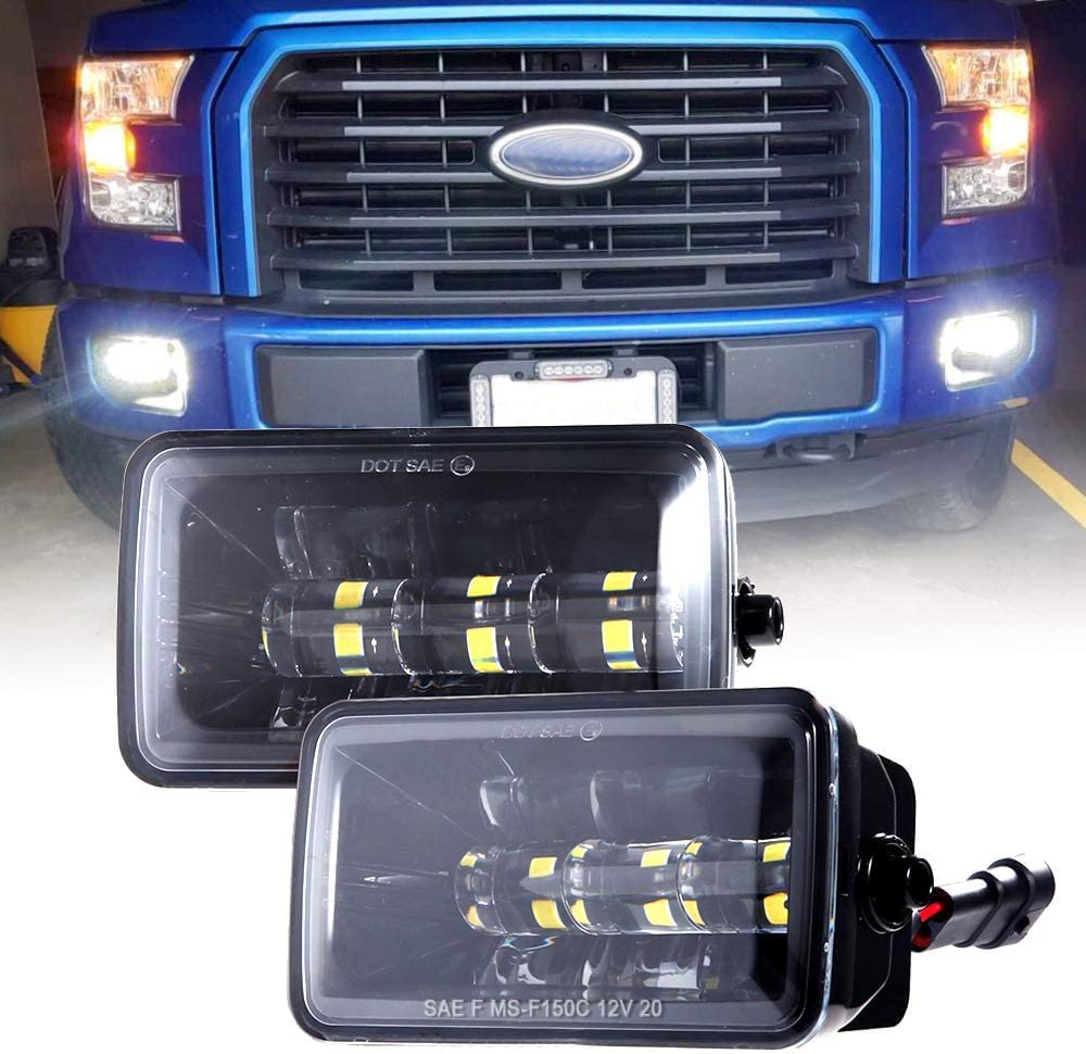  4 인치 포드 2015-2020 F150 안개 LED 작업 조명