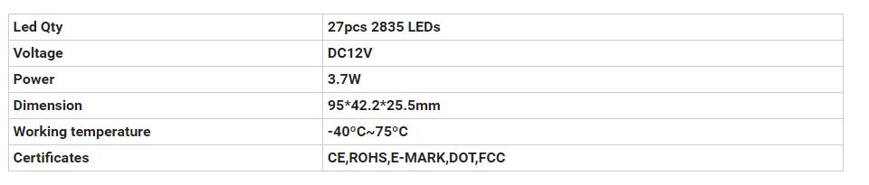 보트 조명 BD-027W2835-Z